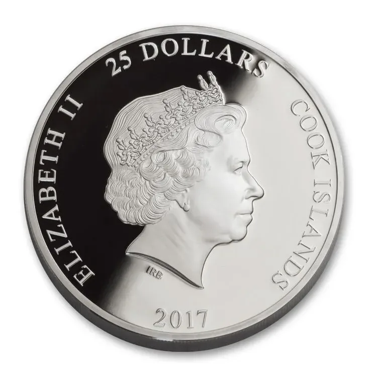 2017 5 oz Silver Spiderman Cook Islands 25 Dollar NGC PF70UCAM