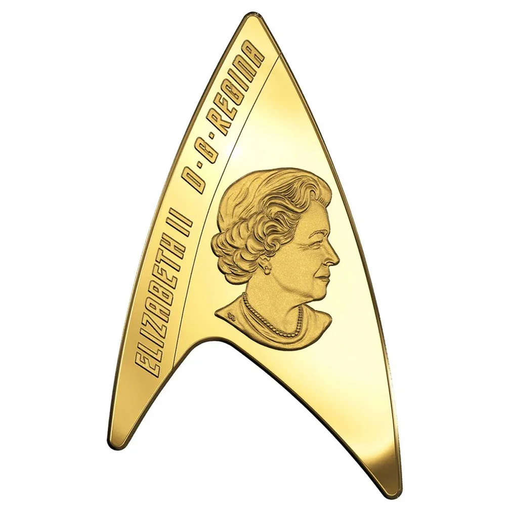 2016 $200 Star Trek Delta - Pure Gold Coin