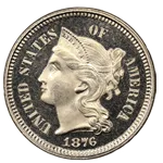 three cent pieces