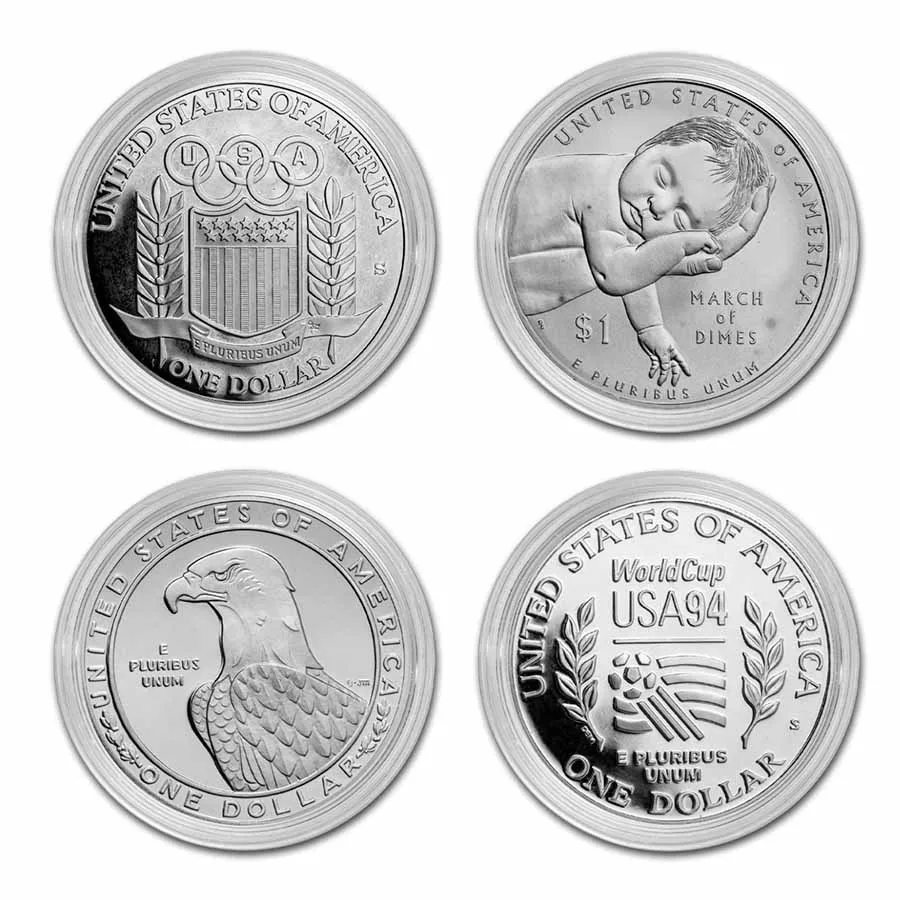 U.S. Mint $1 Silver Commem BU/Proof (Capsule Only) - Image 2