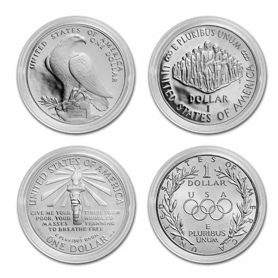 U.S. Mint $1 Silver Commem BU/Proof (Capsule Only) - Image 3