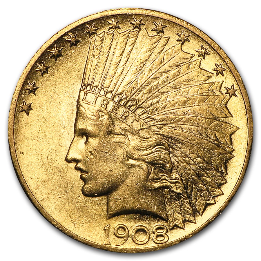 $10 Indian Head Eagle (1907-1933)