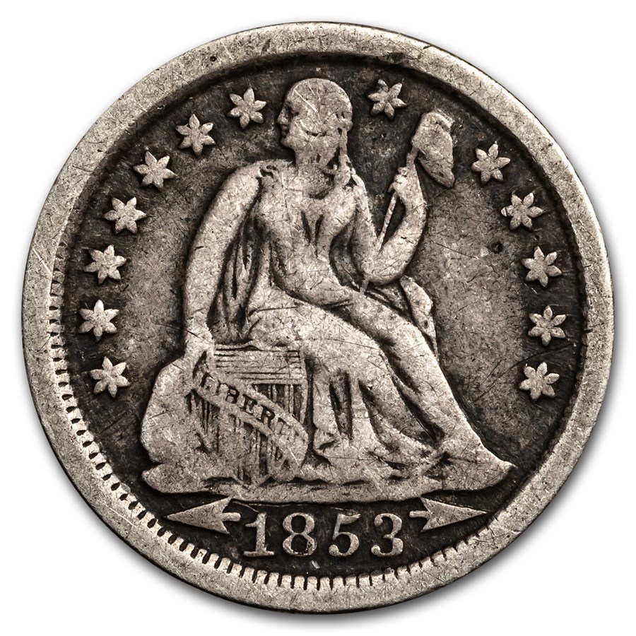 Liberty Seated Dimes (1837-1891)