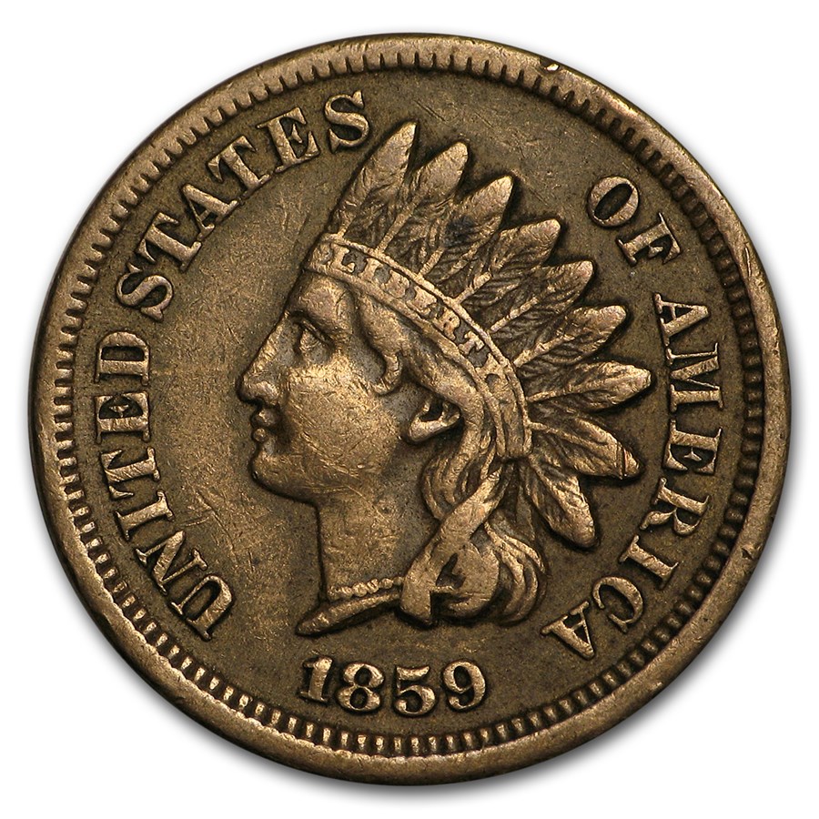 Indian Head Pennies (1859-1909)