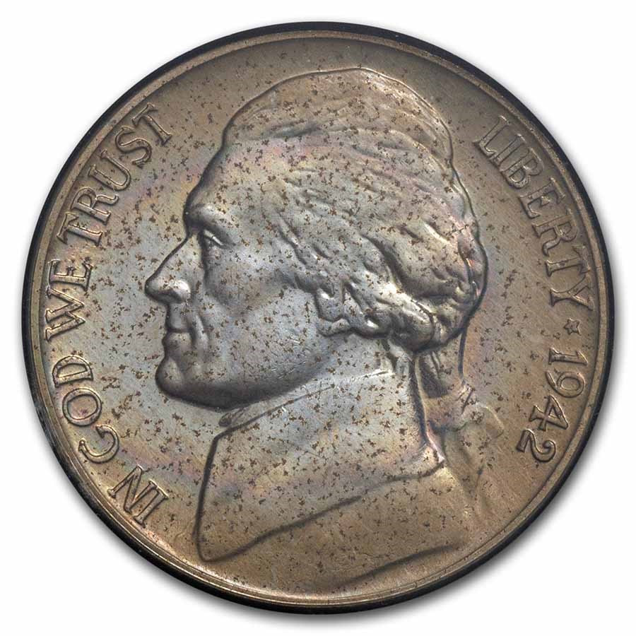 1942 U.S. Proof Set (5-Coins, In Hard Plastic Holder) - Image 8