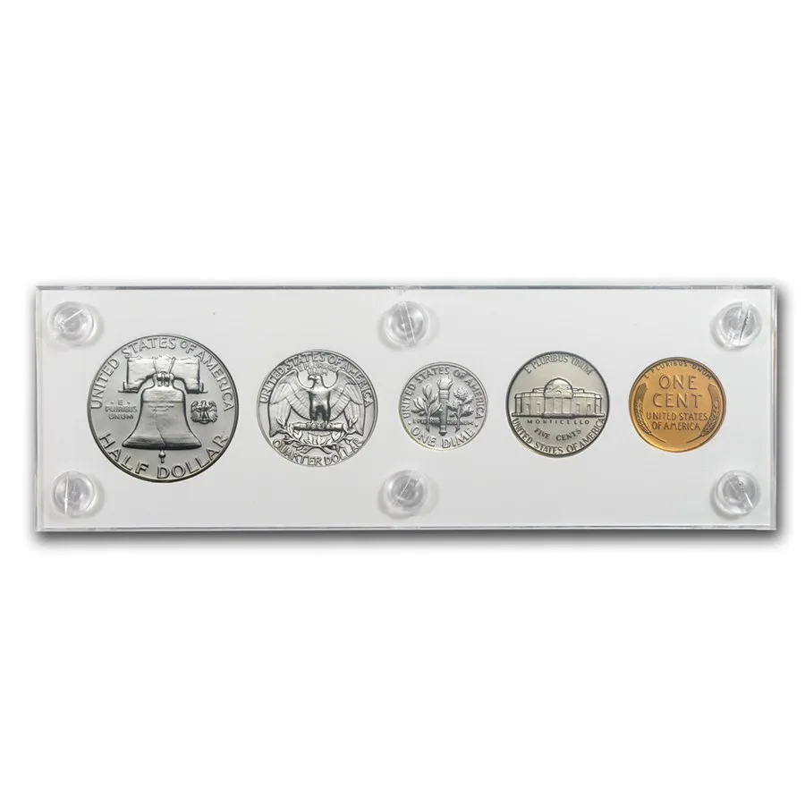 1957 U.S. Proof Set (In Hard Plastic Holder) - Image 2