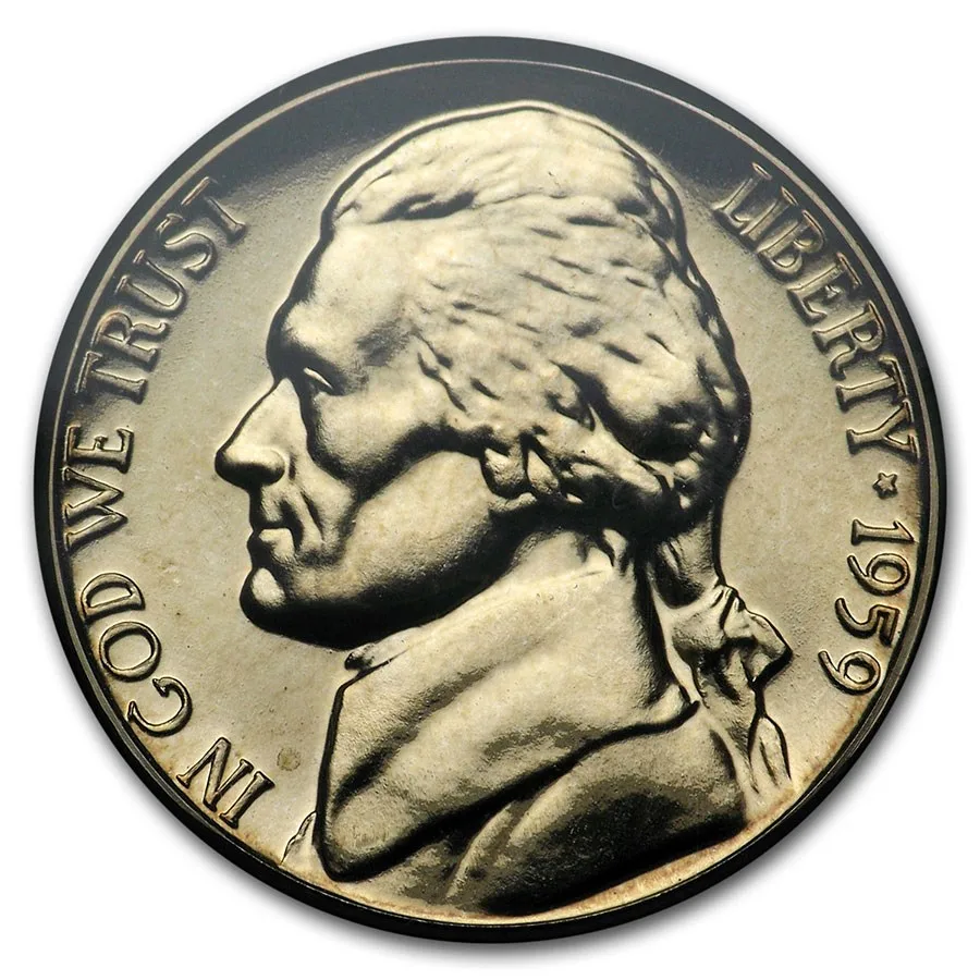 1959 U.S. Proof Set (Hard Plastic Holder) - Image 9