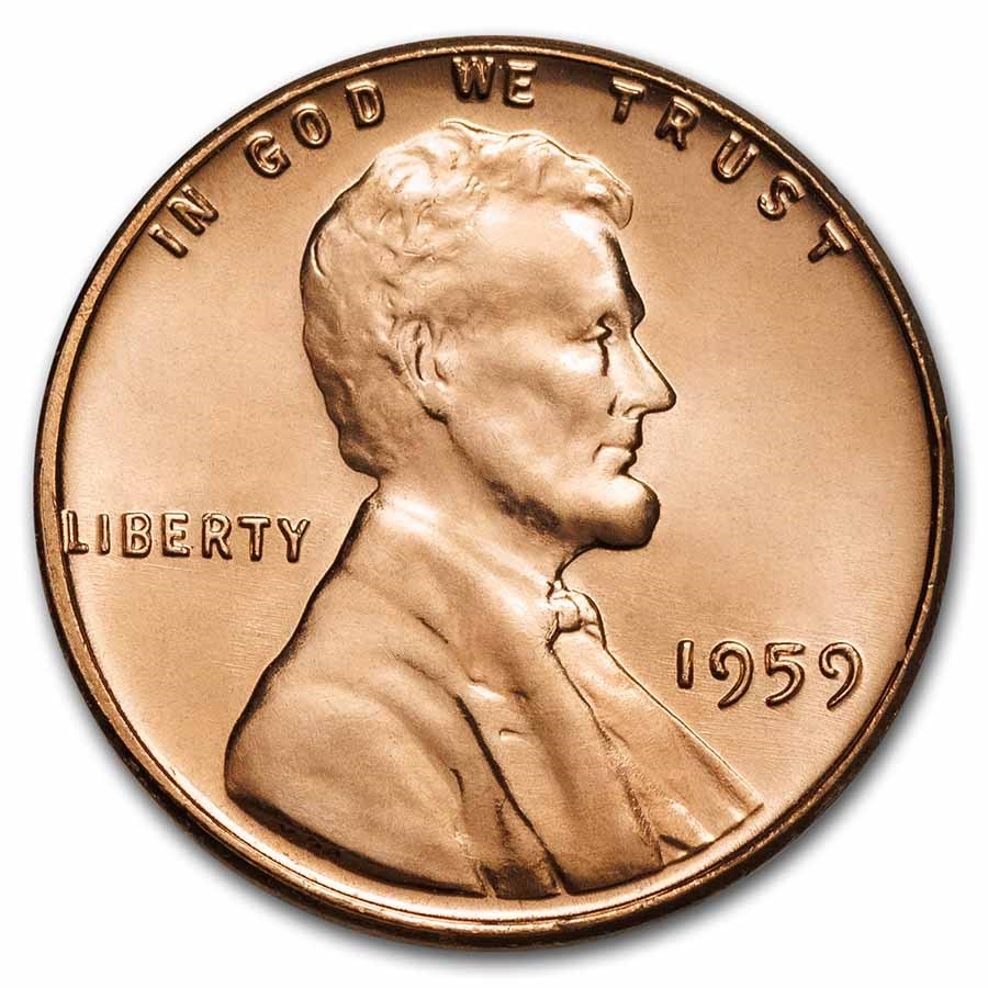 Lincoln Memorial & Shield Pennies (1959-Date)