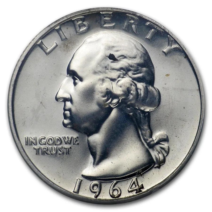 1964 U.S. Proof Set (Hard Plastic Holder) - Image 5
