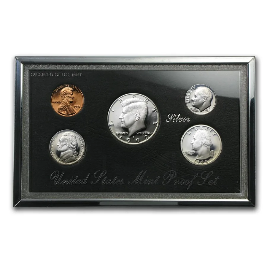1992-S Premier Silver Proof Set - Image 2