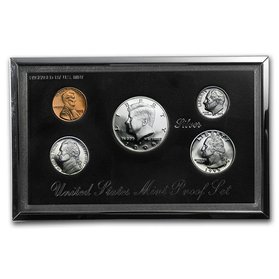 1995-S Premier Silver Proof Set - Image 2