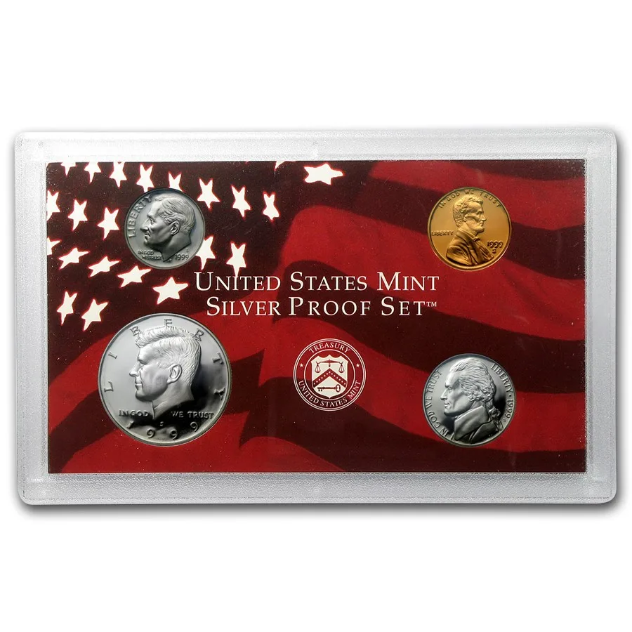 1999 Silver Proof Set - Image 2