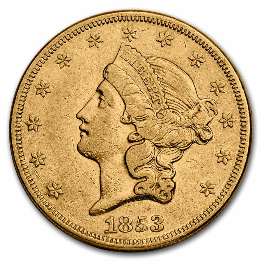$20 Liberty Double Eagle (1850-1907)