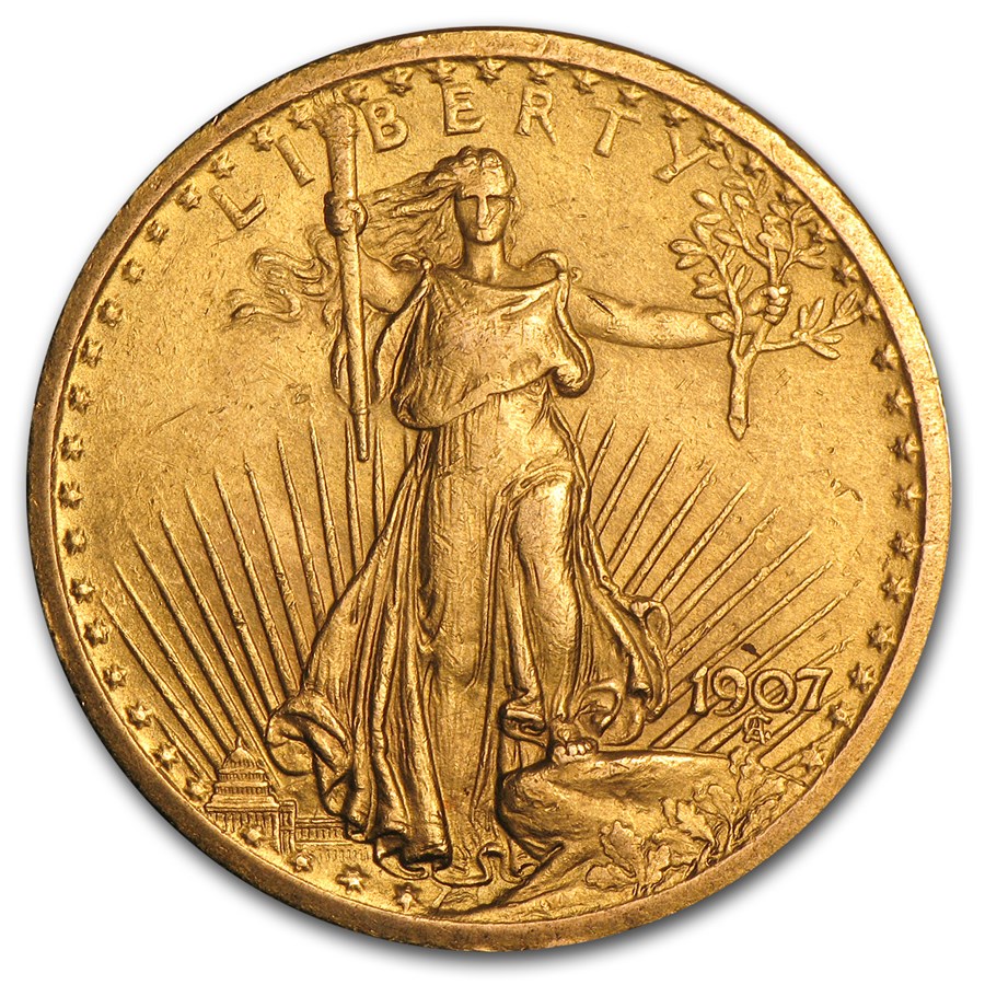 $20 Saint-Gaudens Double Eagle (1907-1933)