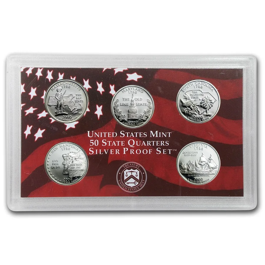 2000 Silver Proof Set - Image 3