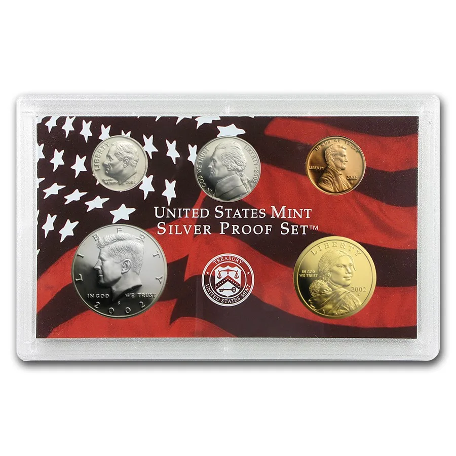 2002 Silver Proof Set - Image 2