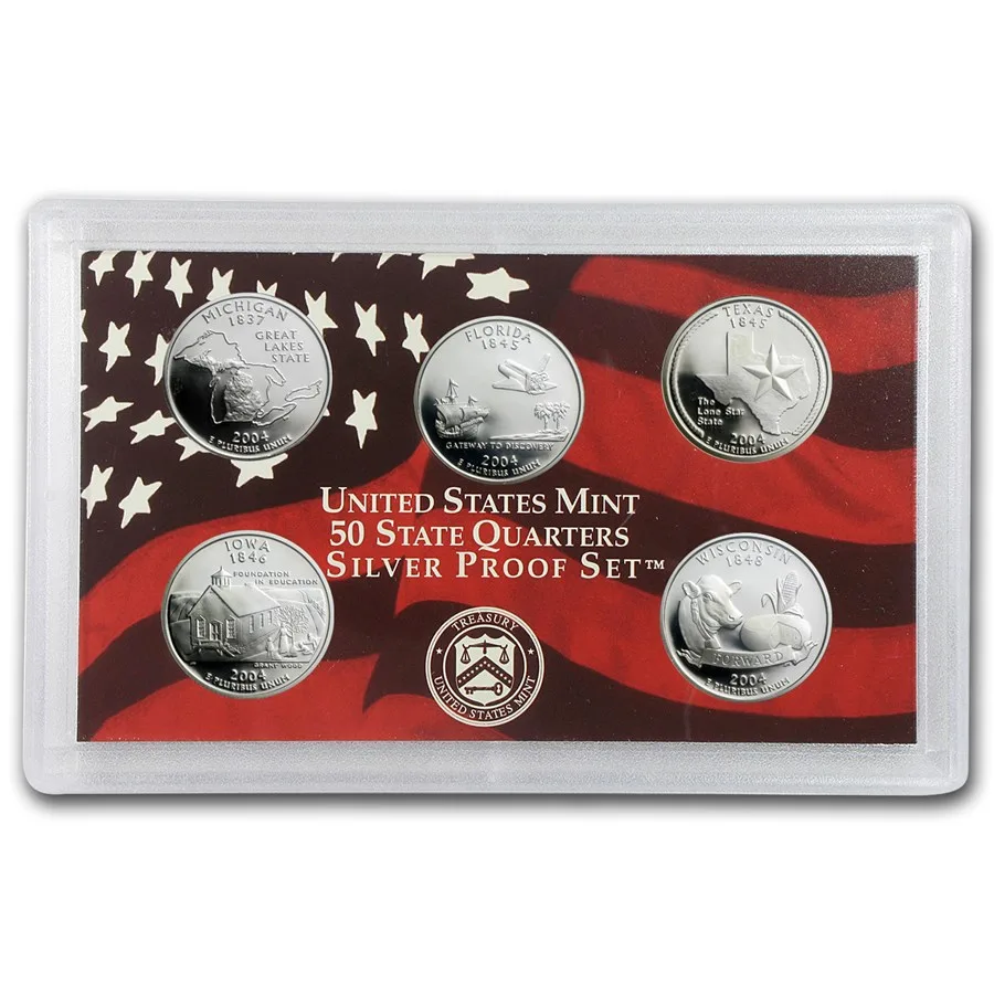 2004 Silver Proof Set - Image 3