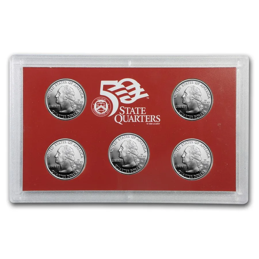 2007-S 50 Silver State Quarters Proof Set - Image 3
