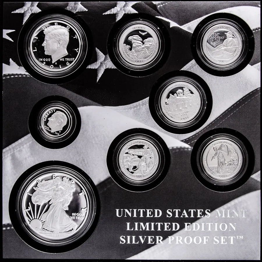 2016 US Mint Limited Edition Silver Proof Set - Image 2