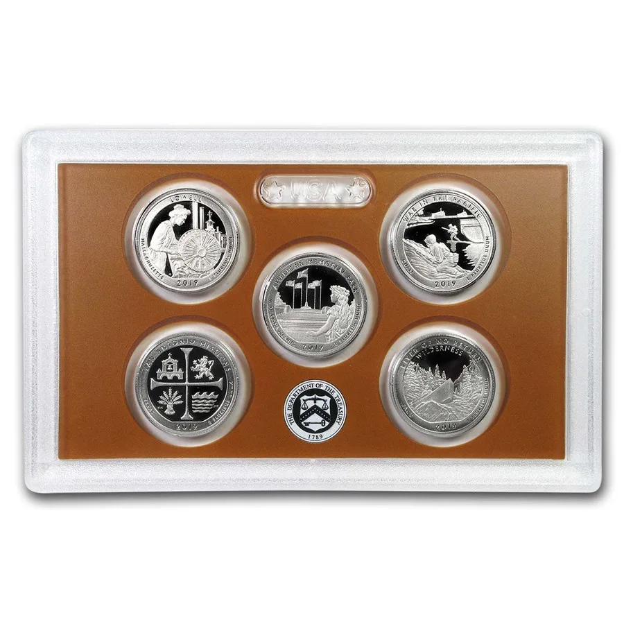 2019-S America the Beautiful Quarters Proof Set - Image 2
