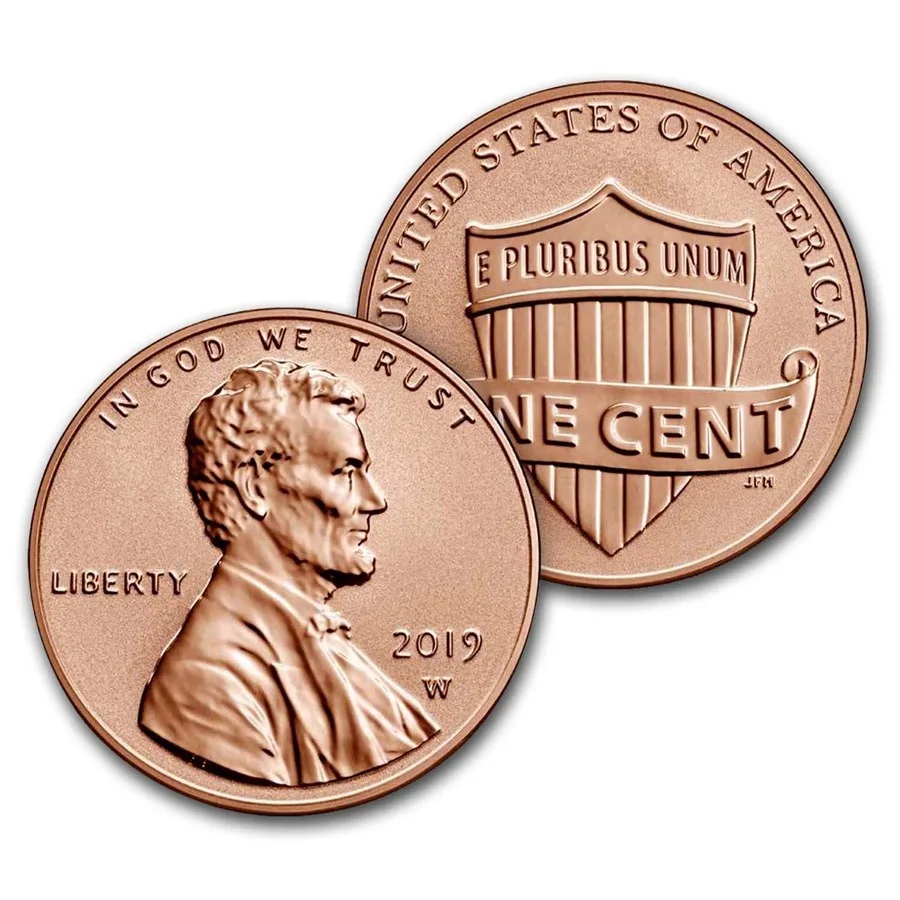 2019 Silver Proof Set (w/Reverse Proof Cent) - Image 3