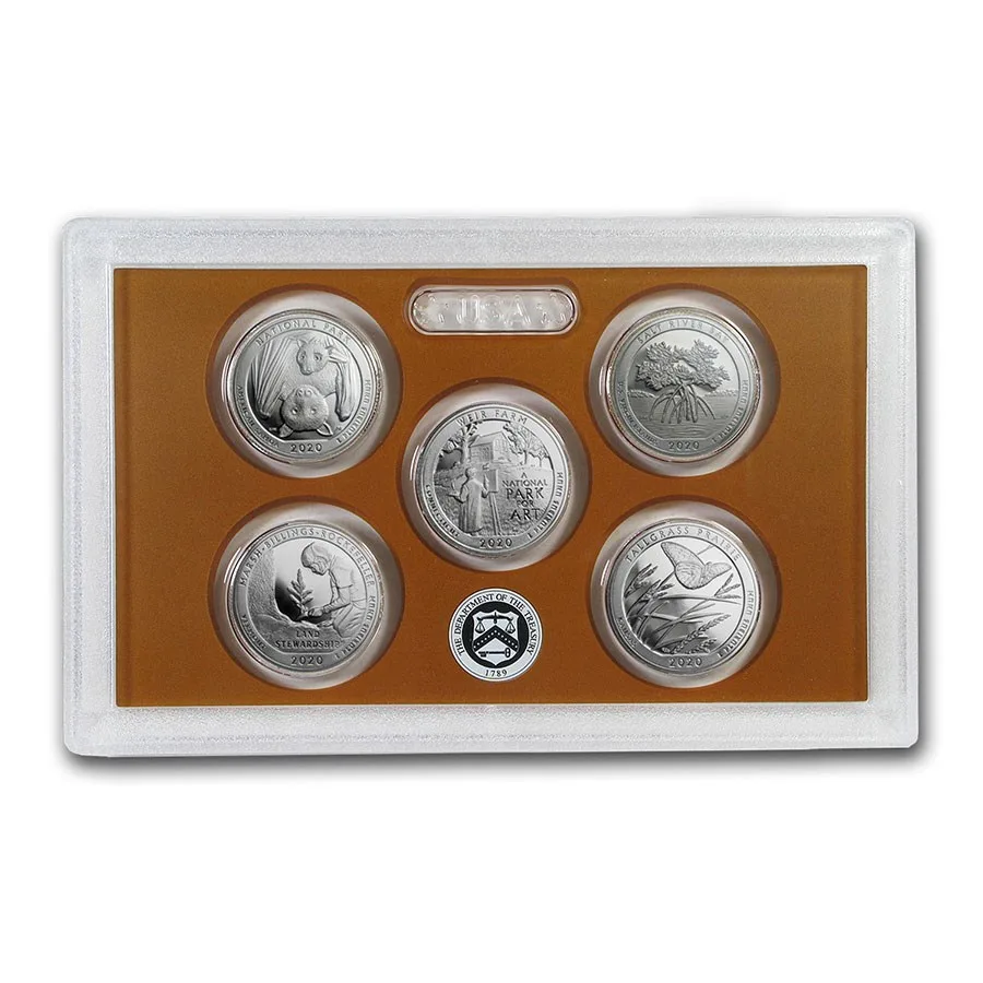2020-S America the Beautiful Quarters Proof Set - Image 2