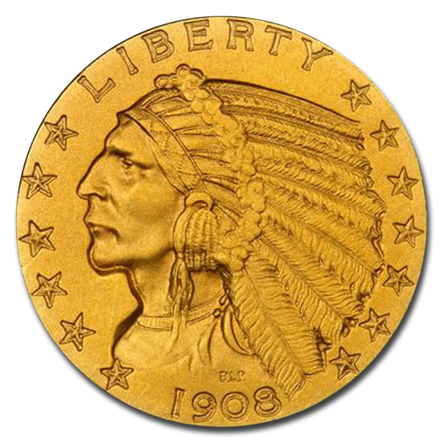 $5 Indian Half Eagle (1908-1929)