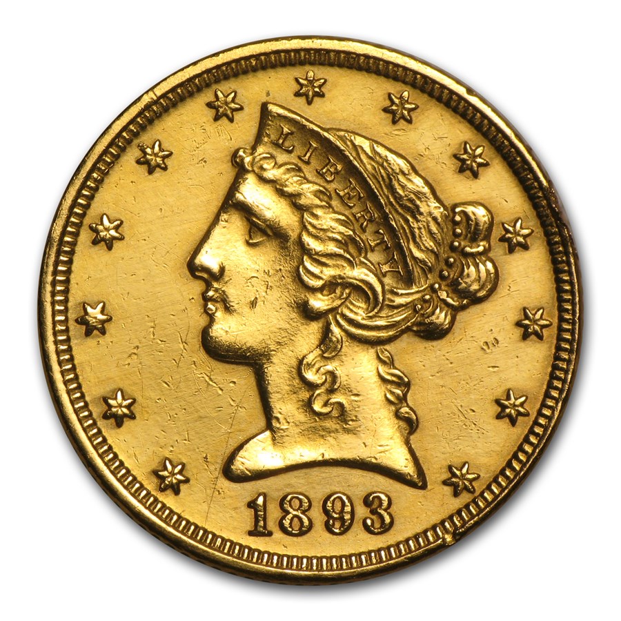 $5 Liberty Half Eagle (1795-1908)
