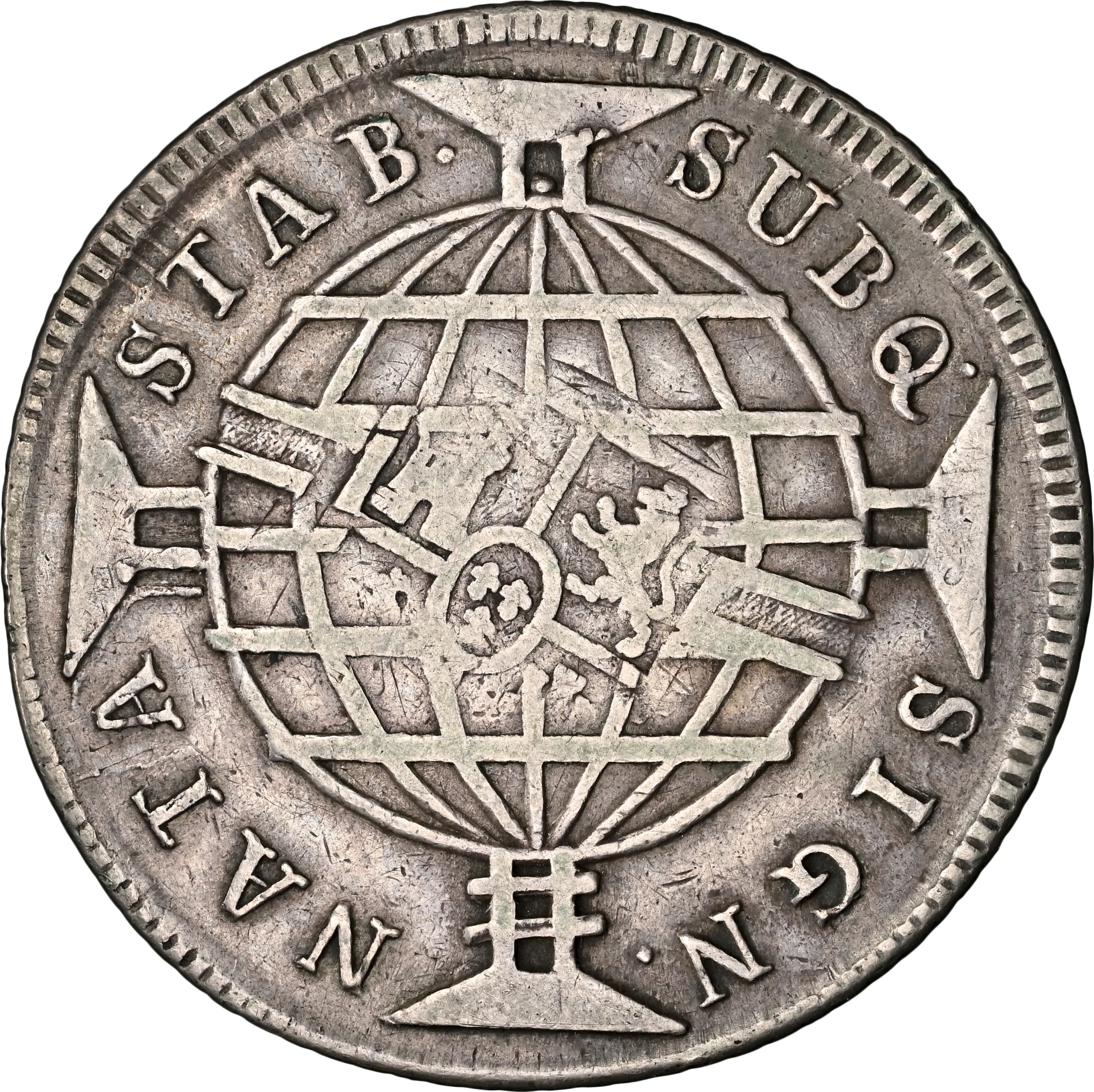 1814-R Brazil 960 Reis NGC VF 30 - Image 4