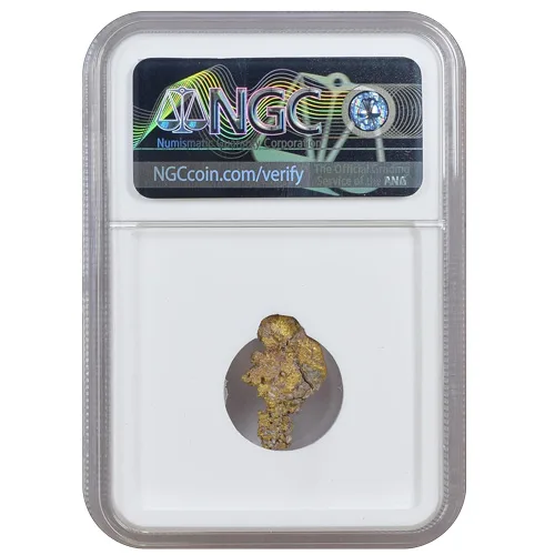 SS Central America 3.34g California Gold Rush Nugget NGC - Image 2