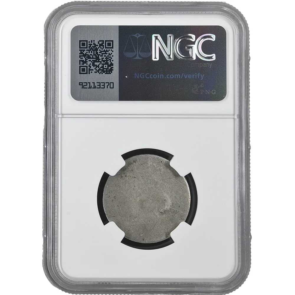 Colombia Silver Countermark "A.A." RULAU-CLB-2 NGC Genuine VERY RARE - Image 3