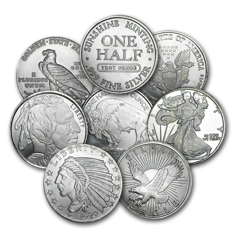 Half Ounce Silver Round