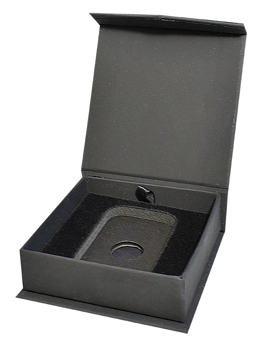 Coin Capsule Box w/ Magnetic Lid- 1 oz Bar - Image 2