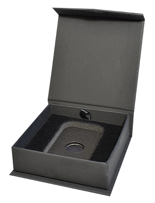 Coin Capsule Box w/ Magnetic Lid- 1 oz Bar - Image 2