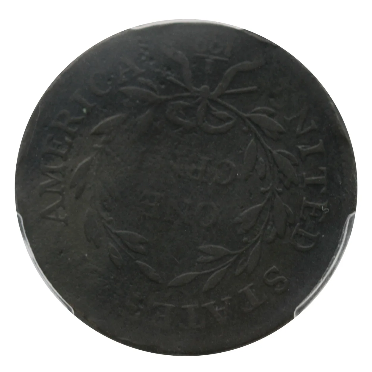 1796 1C Flowing Hair Large Cent PCGS VG Details- Environment Damage - Image 2