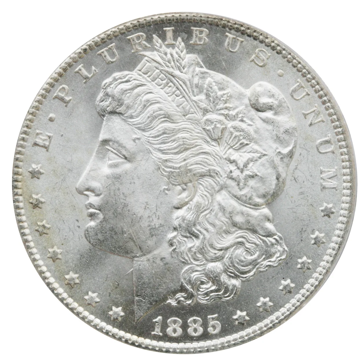 1885-CC $1 Morgan Dollar PCGS MS64