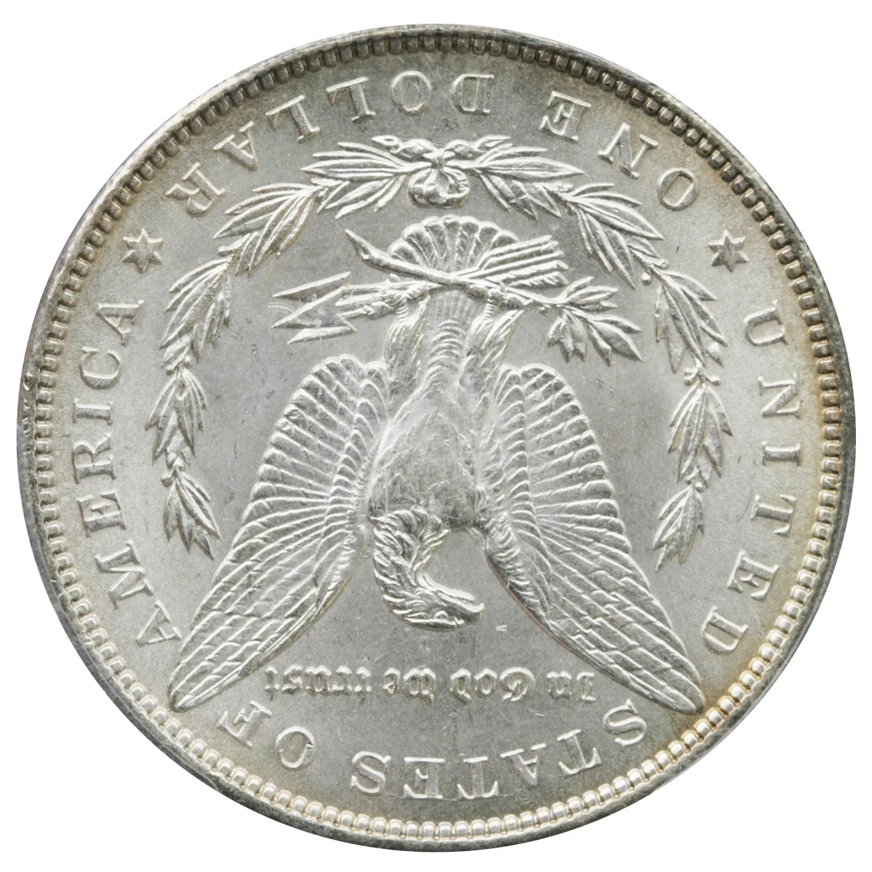 1898 $1 Morgan Dollar PCGS MS63 - Image 2