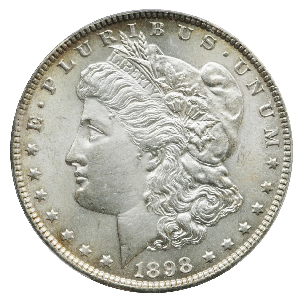 1898 $1 Morgan Dollar PCGS MS63