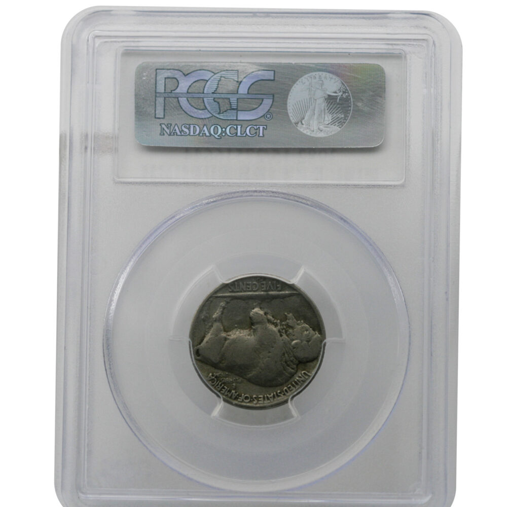 1937-D 5C Buffalo Nickel PCGS F15- 3 Legs - Image 2