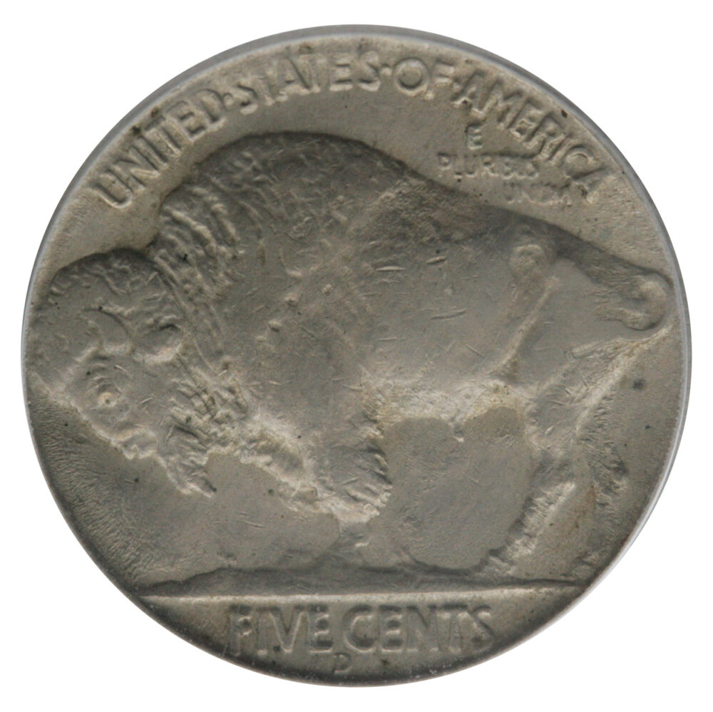 1937-D 5C Buffalo Nickel PCGS AU50- 3 Legs