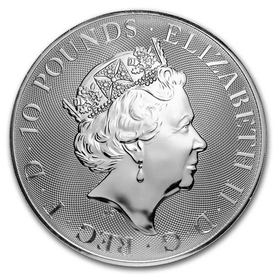 2021 Great Britain 10 oz Silver Britannia BU - Image 2