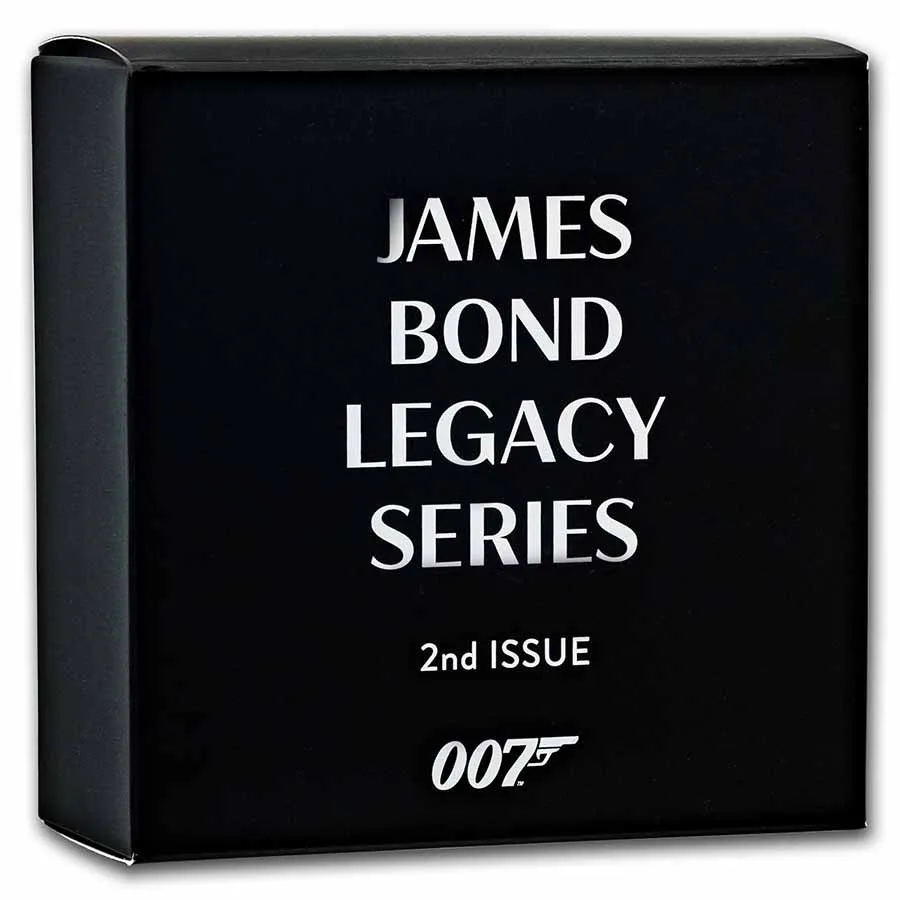 2022 Tuvalu 1 oz Silver 007 James Bond Legacy Series - Image 3