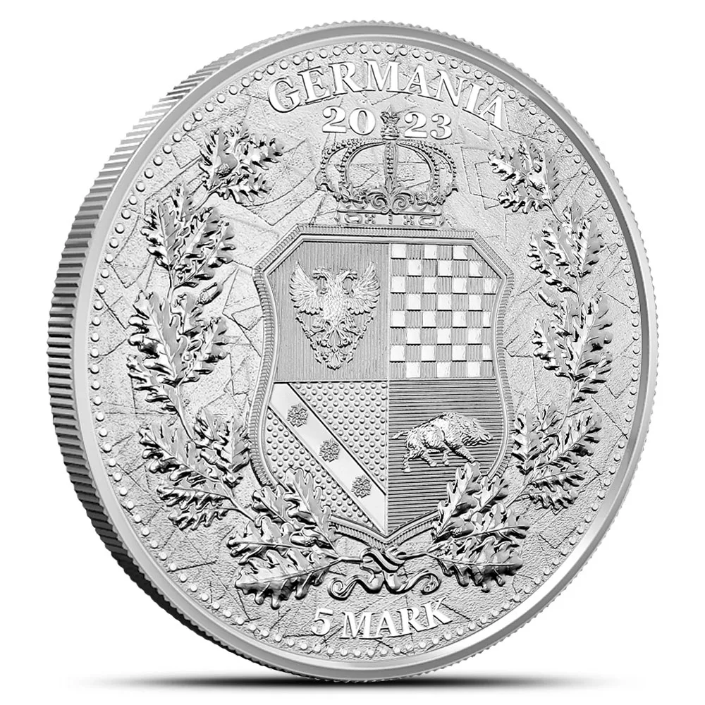 2023 1 oz Germania The Allegories Galia & Germania Silver Round - Image 2