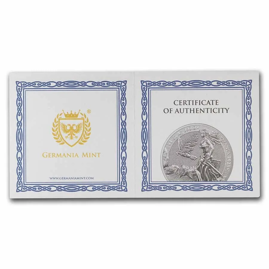 2023 Germania 1 oz Silver Round BU - Image 3