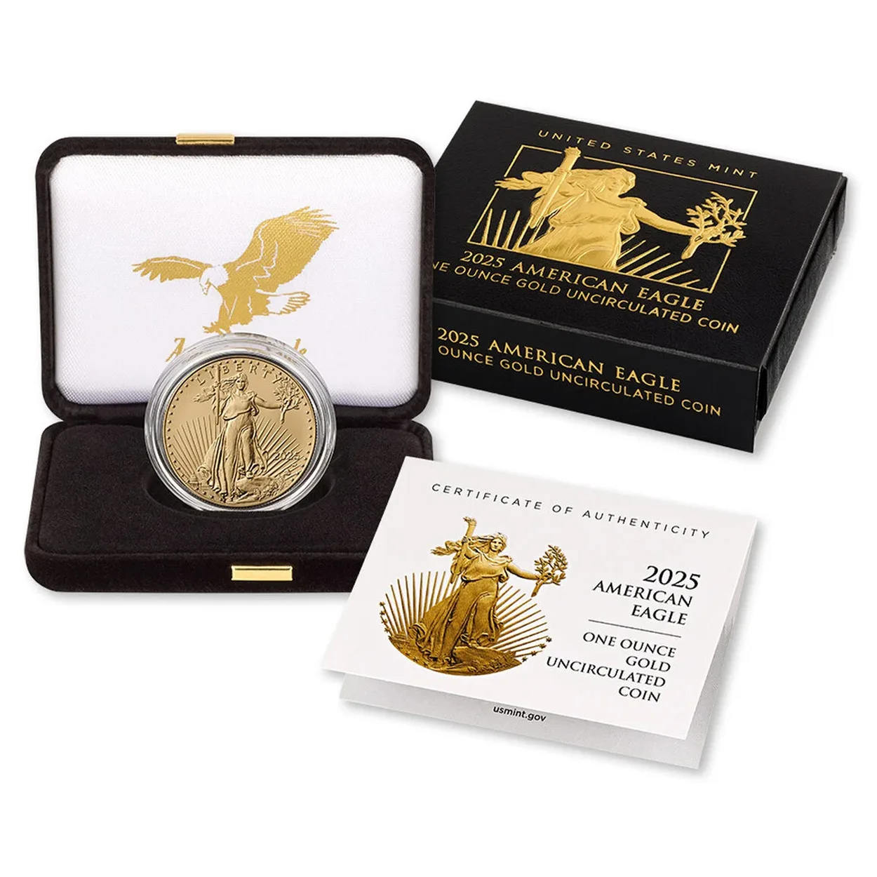 2025 1 oz American Eagle Gold Uncirculated Coin