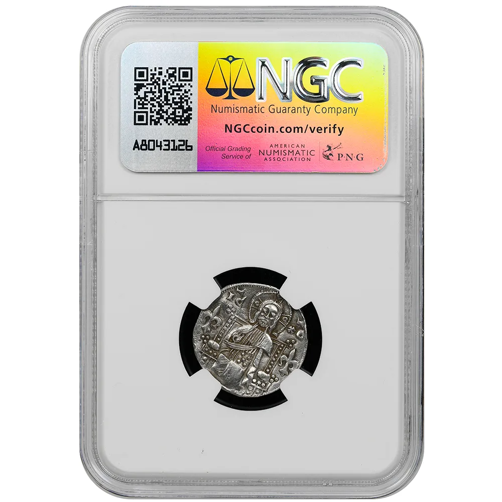 1282-1321 Serbia Gros Stefan Uros II NGC AU DETAILS