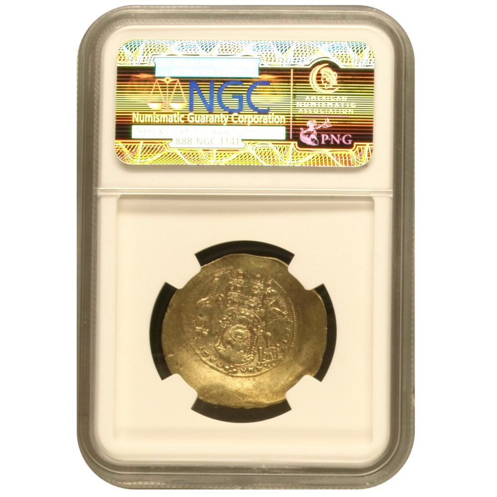 Byzantine Empire AV Nomisma Michael VII AD 1071-78 NGC XF Strike 4/5 - Image 2