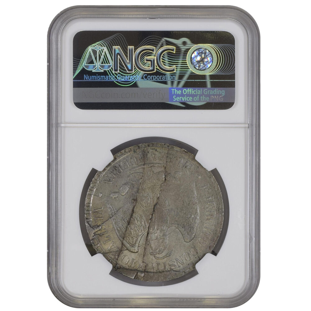 1914 Mexico Peso Muera Huerta Durango NGC MS62 - Image 2