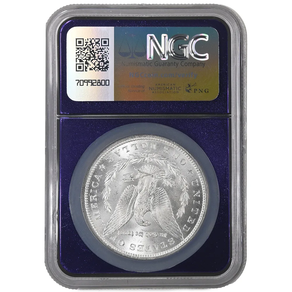 1883-CC $1 Morgan Dollar NGC MS64 Trader Bea Holder