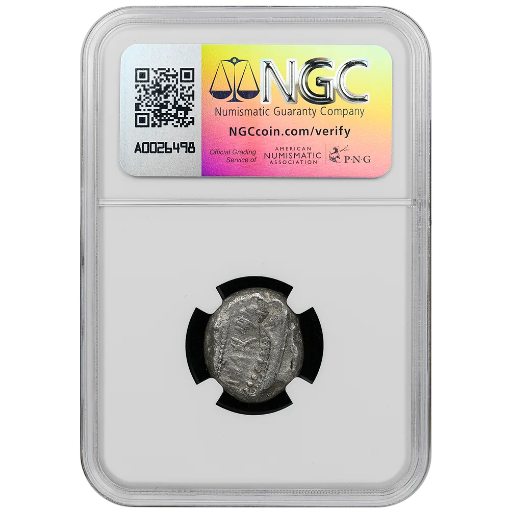 340/39-332 BC Phoenicia, Arados. Gerashtart YR. 5 (336 B.C.) AR stater NGC CH F